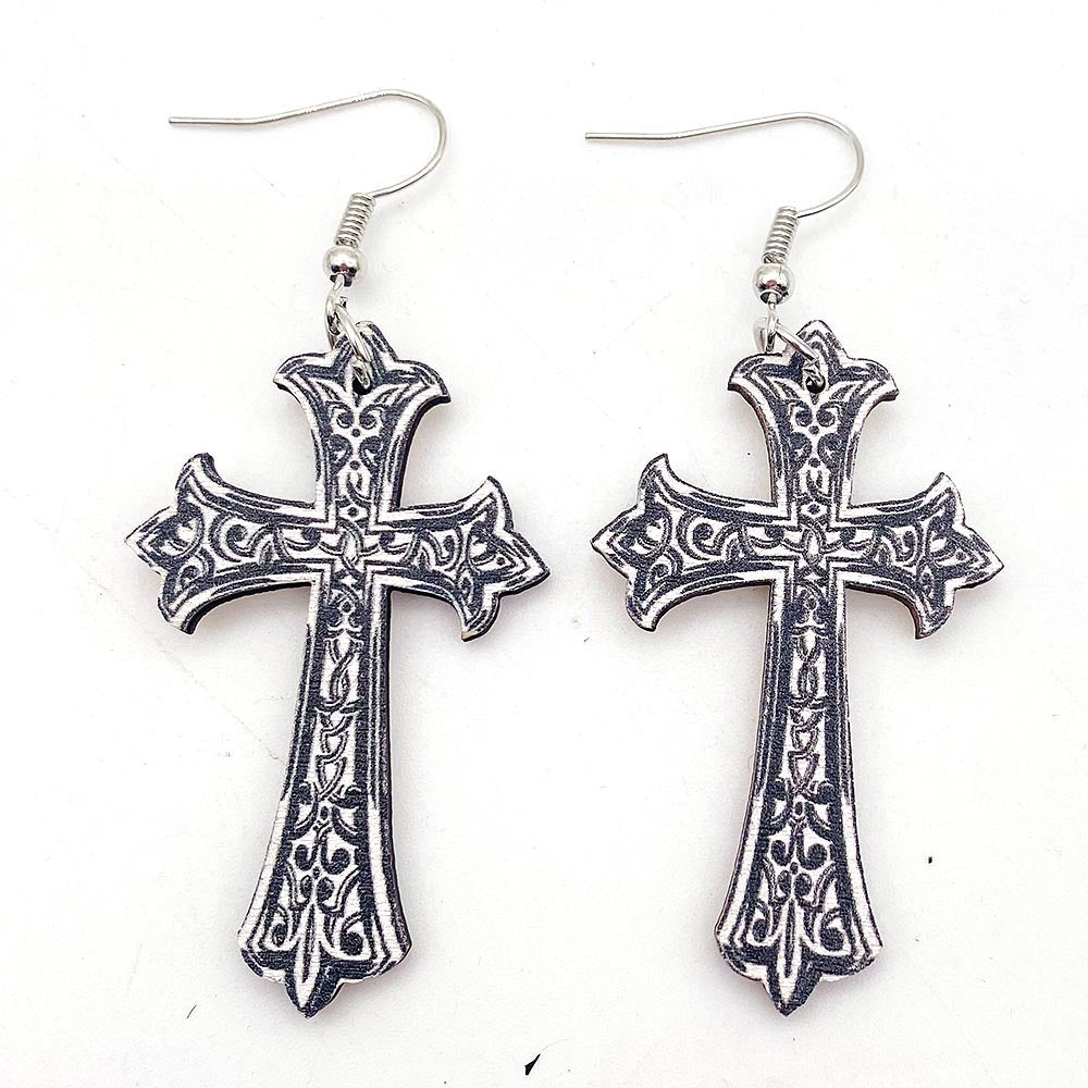 Pendientes de alivio barroco de agua de agua de madera al por mayor